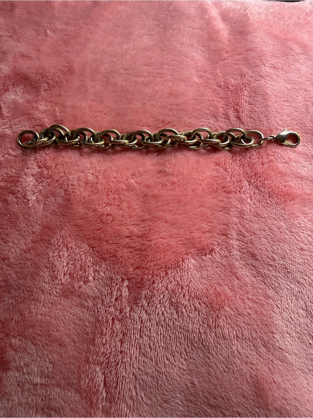 Gold-Tone Chunky Link Bracelet - Women Accessories